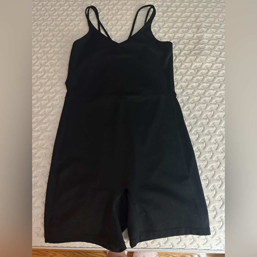 all in motion Black Strappy Active Romper